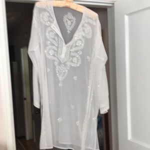 Sheer Tunic top